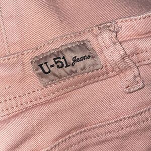 U-51 Jeans Sz 5/6 Pink 97% cotton 3% spandex soft stretchy pants
